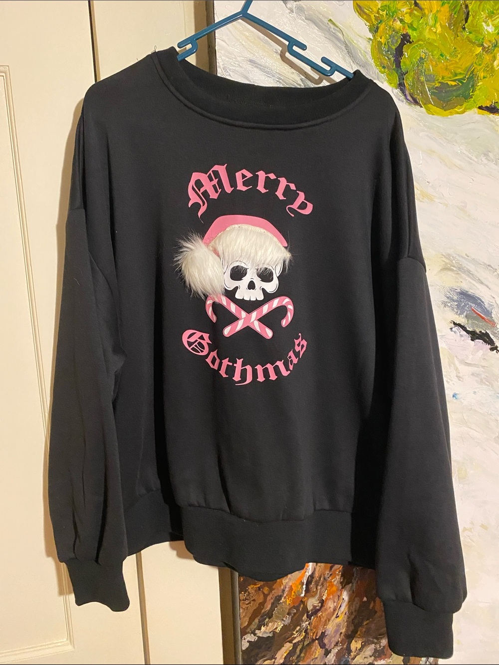 NWOT Dolls Kill Merry Gothmas Sweater